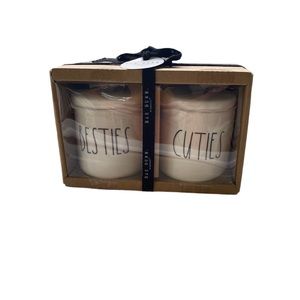 Rae Dunn Besties Cuties Canisters